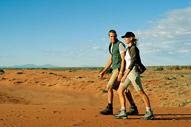Hiking and Backpacking in a Desert