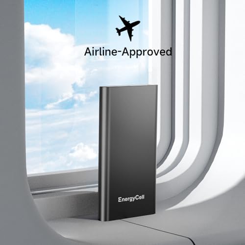 EnergyCell Portable 12000mAh Fast Charging Power Bank
