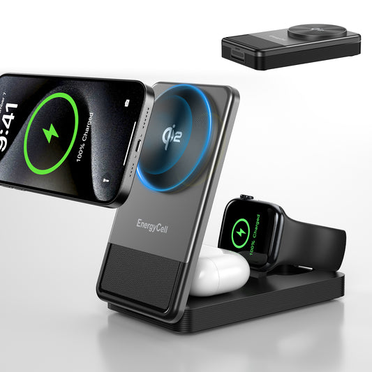Qi2 3-in-1 Wireless Charger for for Multiple Devices Apple