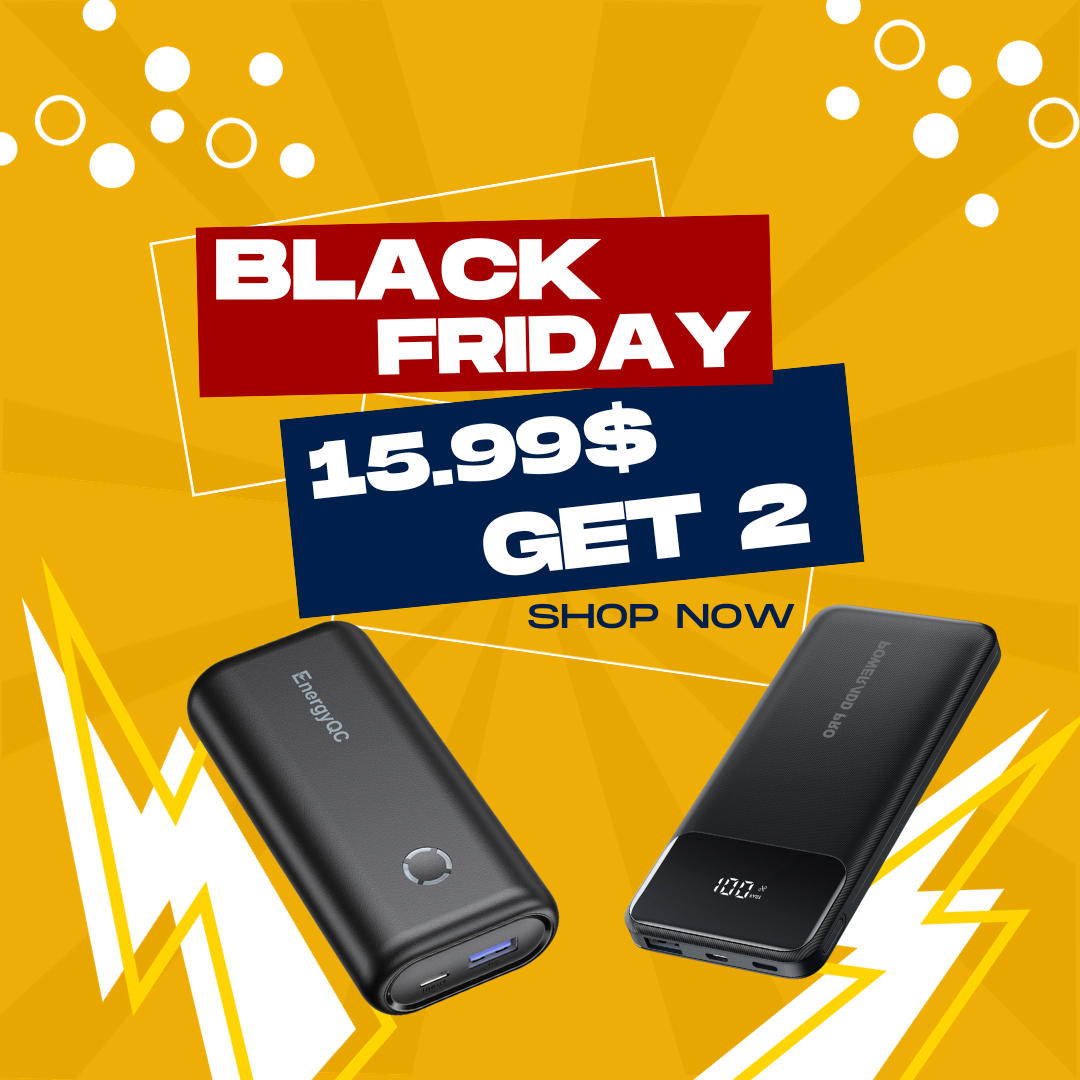 【Black Friday Deal】Portable Power Bank Set of 2