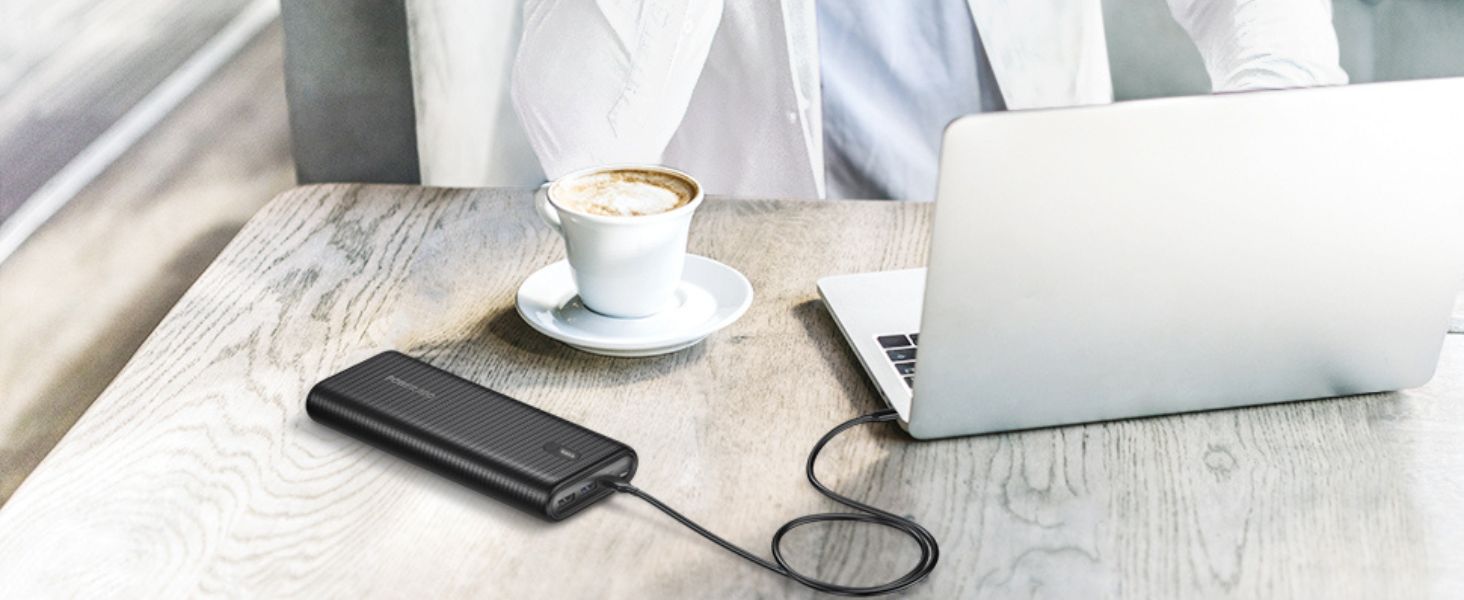 Poweradd portable charger powers your laptop