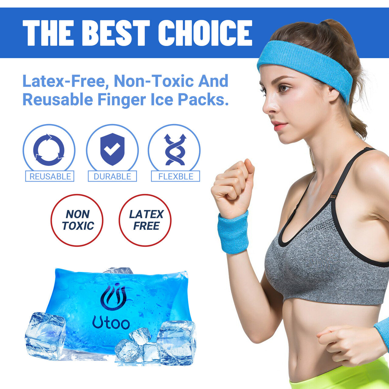 Utoo Finger and Toe Cold Gel Ice Pack