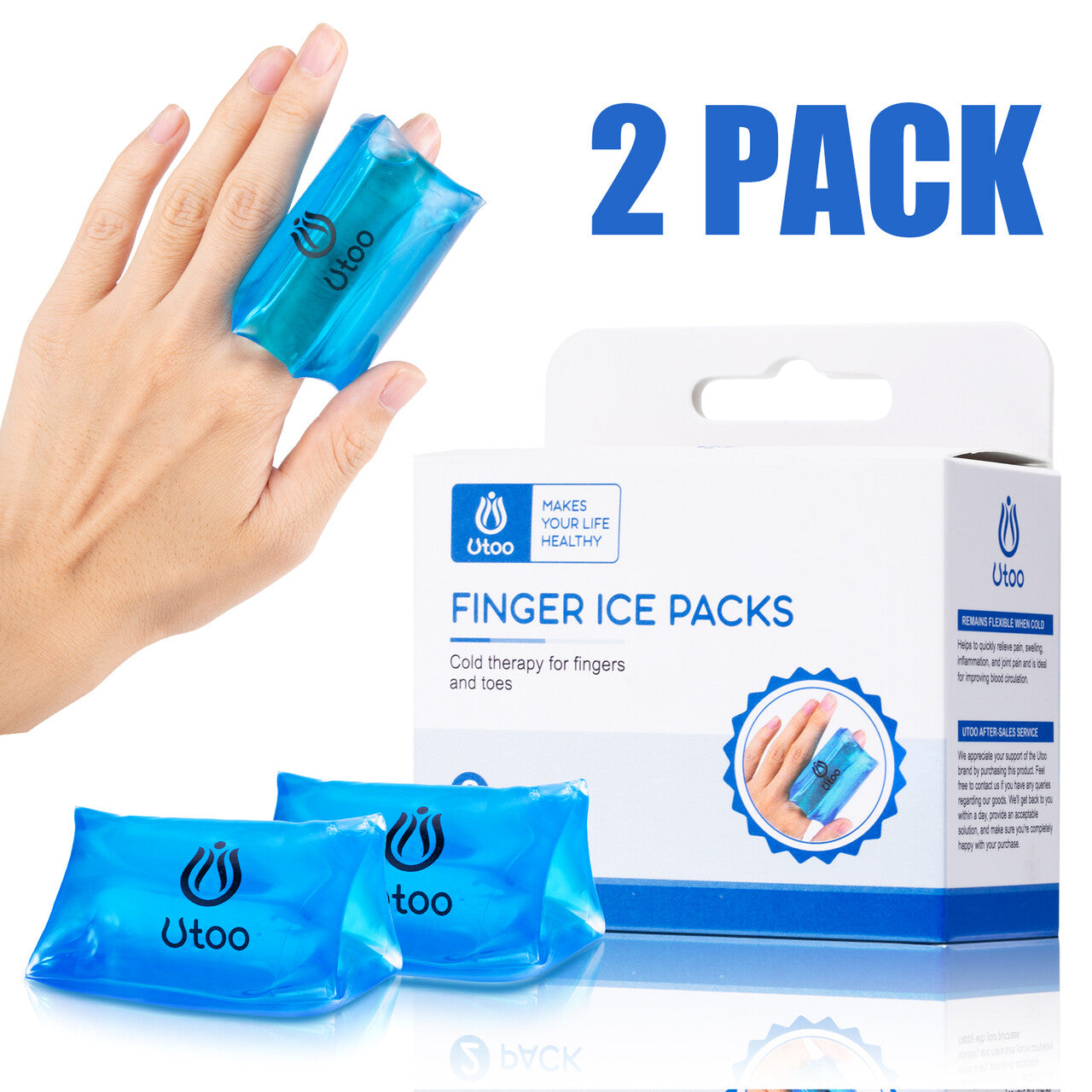 Utoo Finger and Toe Cold Gel Ice Pack