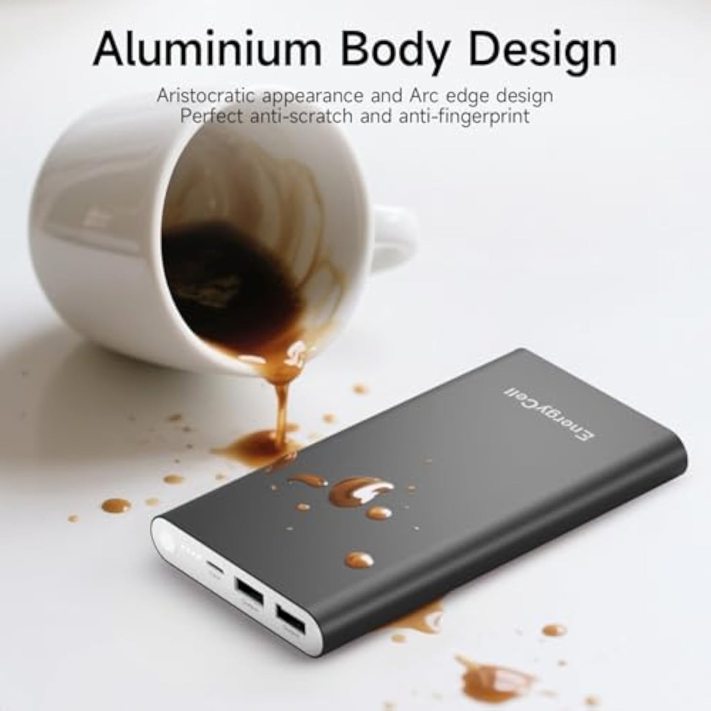 EnergyCell Portable 12000mAh Fast Charging Power Bank