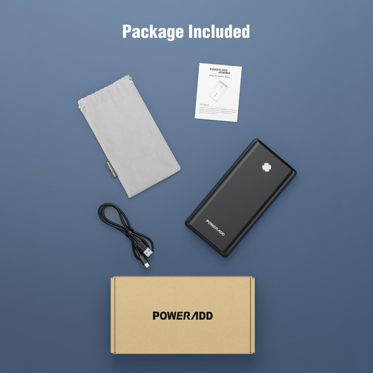 Poweradd 20000mAh Power Bank