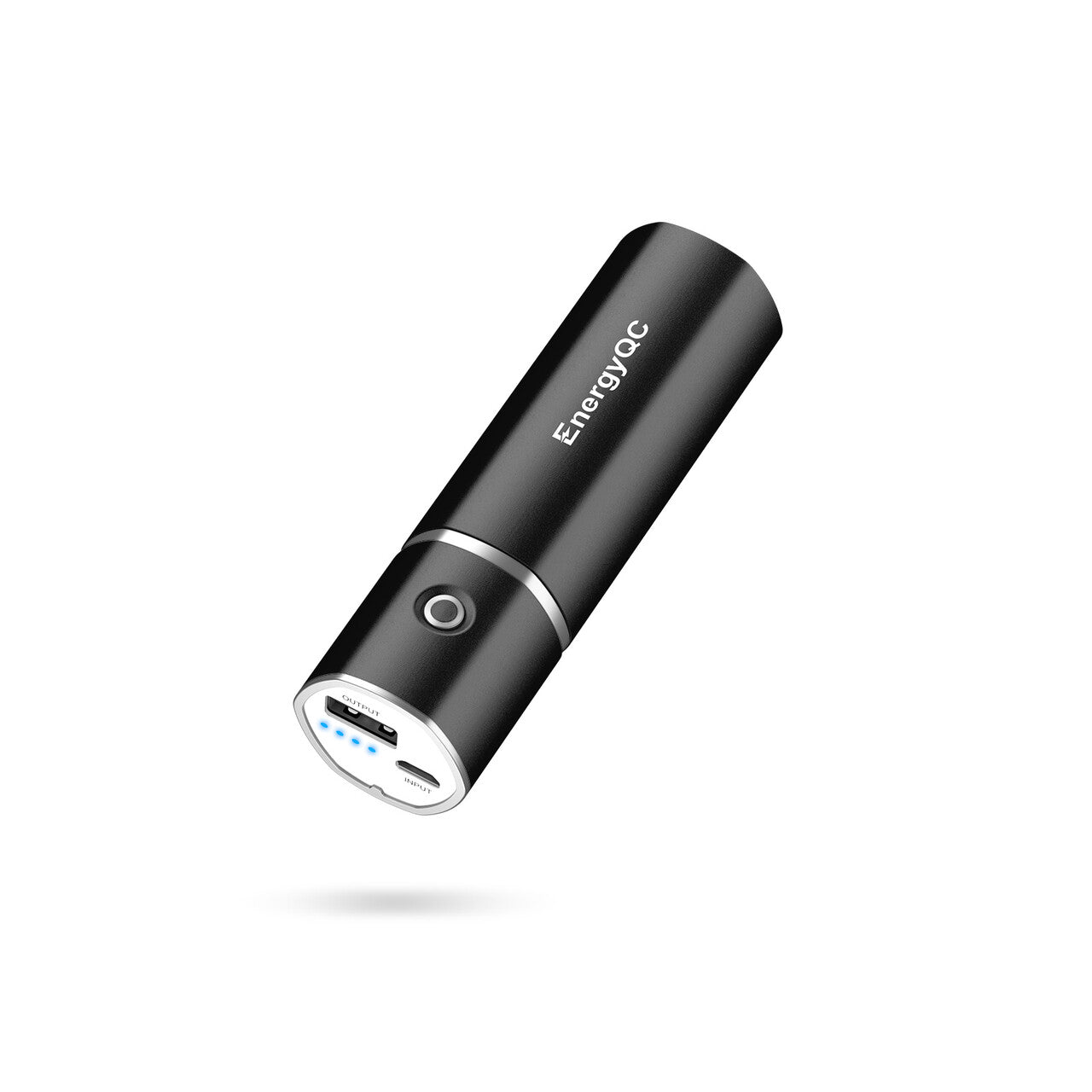 EnergyQC Slim 2 Portable Charger,Ultra-Compact 5000mAh Power Bank External Battery Compatible with iPhone,Samsung Galaxy,Airpods and More