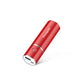 a red Slim 2 Portable Charger