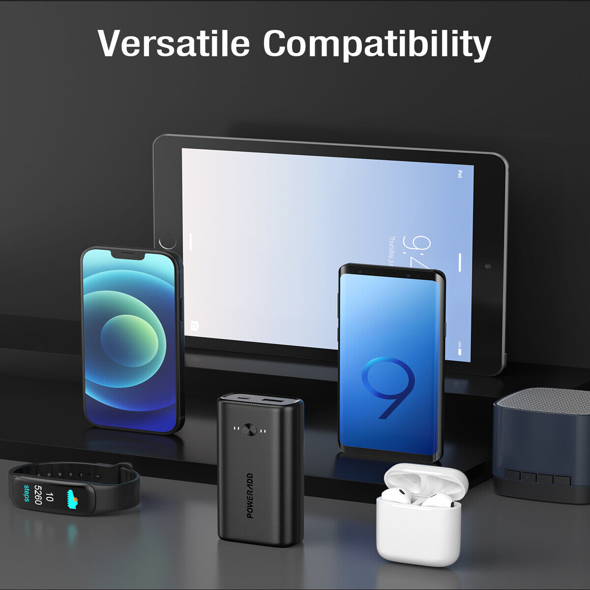 Poweradd 10000mAh Mini Portable External Power Bank