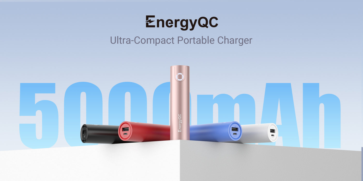 EnergyQC 5000mAh Portable Charger