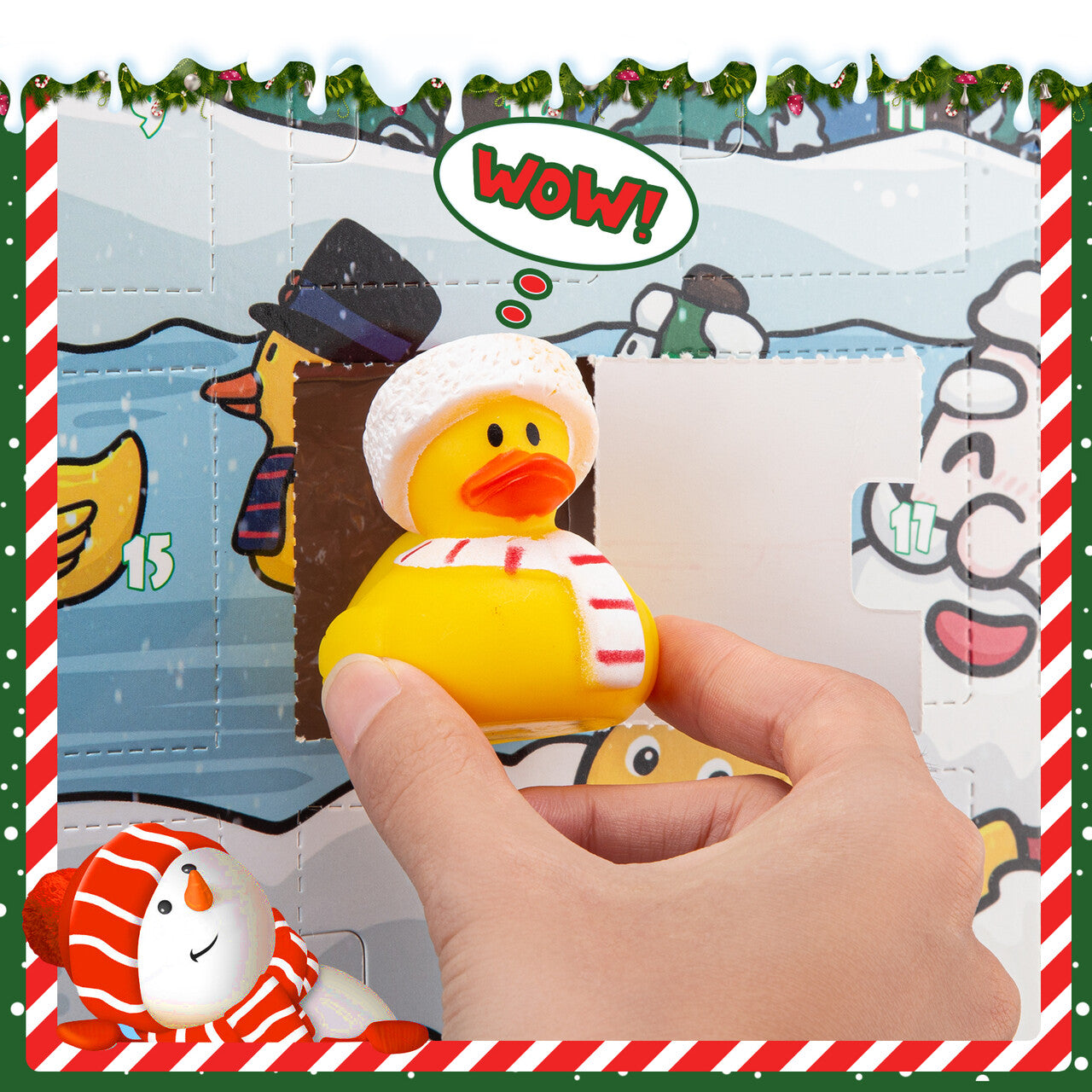 【Christmas sale】24 Days of Christmas Rubber Duck Set