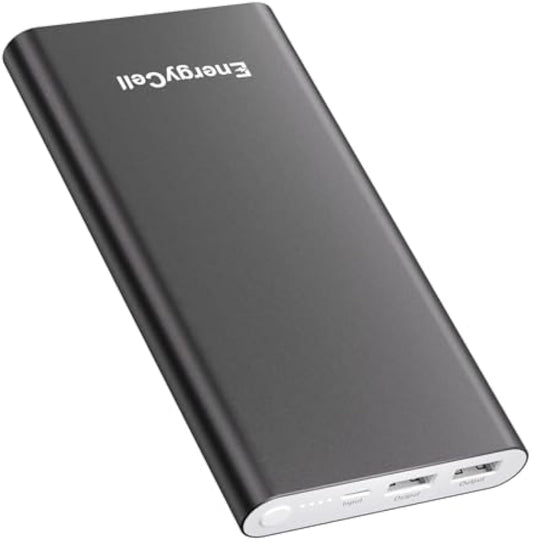 EnergyCell Portable 12000mAh Fast Charging Power Bank