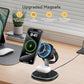 EnergyCell 15W Fast Qi2 Charger: 3-in-1 Magnetic Station for Apple Devices