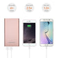 10000mAh external power bank lightweight portable charger