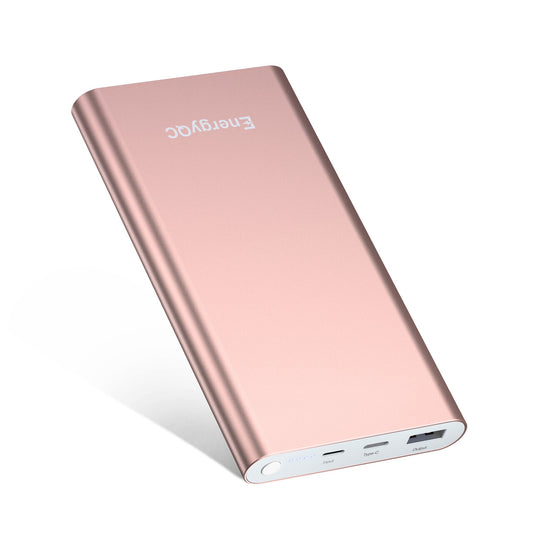 EnergyQC Pilot 5GS Portable Charger,20W PD&QC 3.0 USB-C Fast Charging Power Bank,12000mAh 18W Input Battery Pack Compatible with iPhone 13/12/11/X Samsung S20 and More