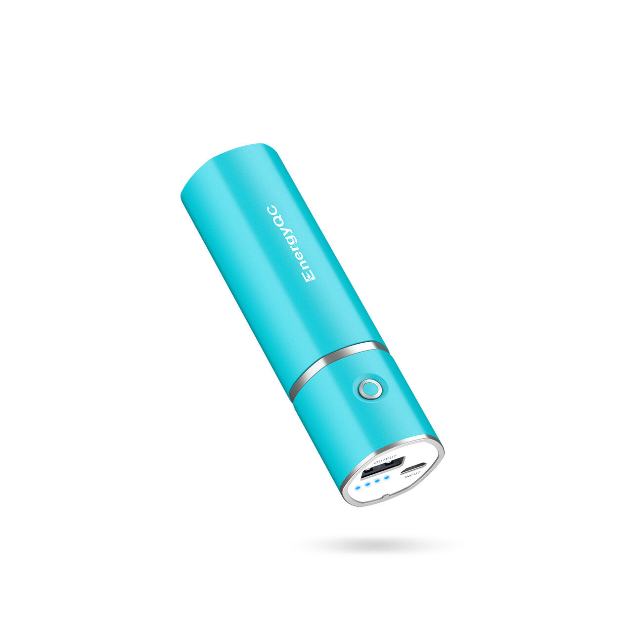 EnergyQC Slim 2 Portable Charger,Ultra-Compact 5000mAh Power Bank External Battery Compatible with iPhone,Samsung Galaxy,Airpods and More-Blue