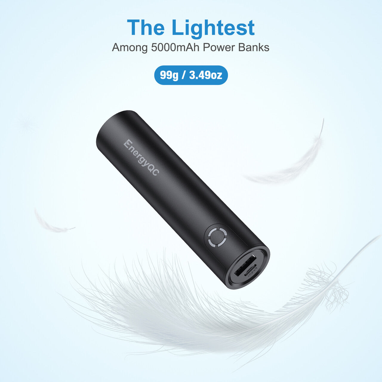 Fastest Charging Lightest Power Bank