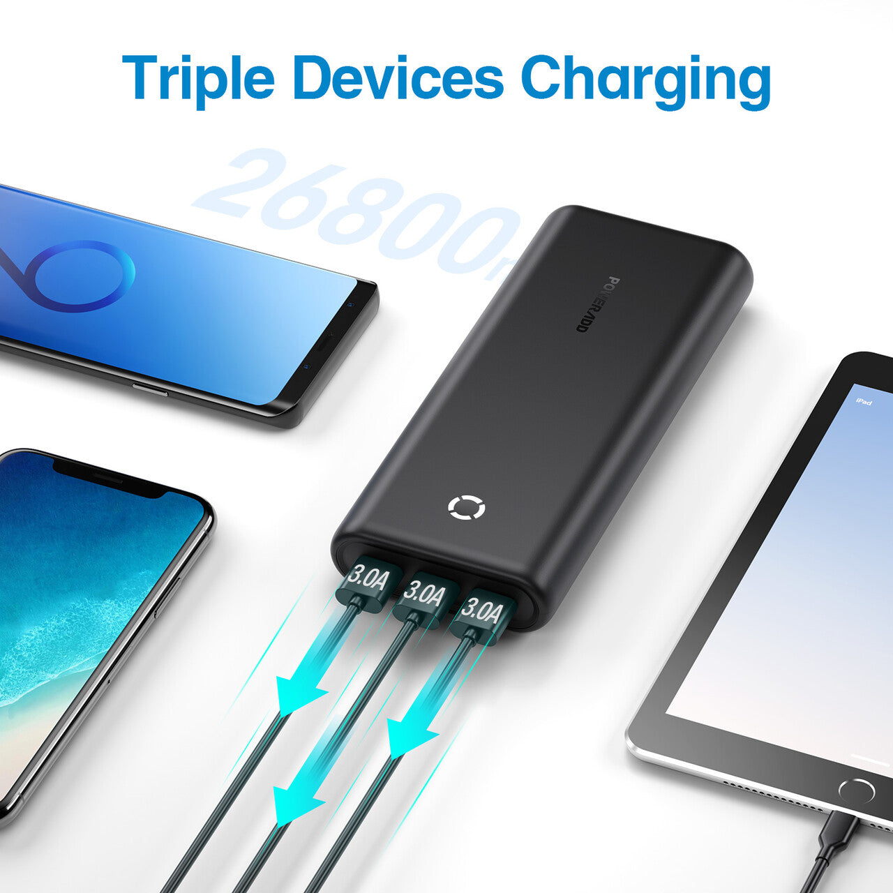 POWERADD 26800mAh Powerful Power Bank